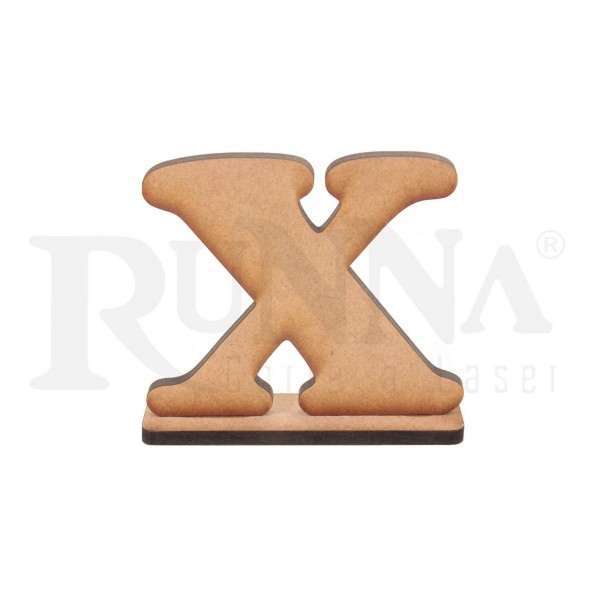 Letra X | 10cm | MOD02