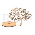 Árvore Decorativa MDF - ÁRVORE 02 | arv02-30 - 30cm