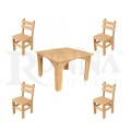 Mesa Infantil + 4 Cadeiras | Tradicional| 24902